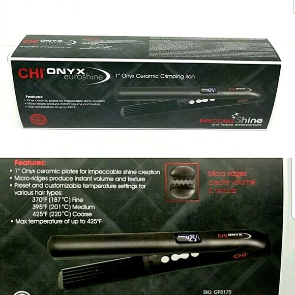 chi onyx euroshine ceramic hair styler